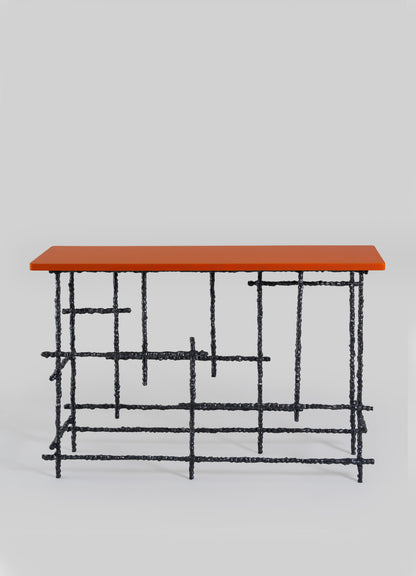 Forged Rod Console Table