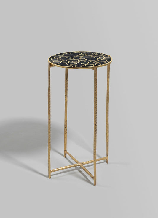 Rummy Black Side Table