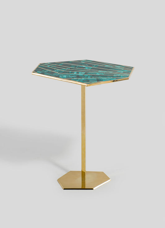 Jaipur Green Side Table Large