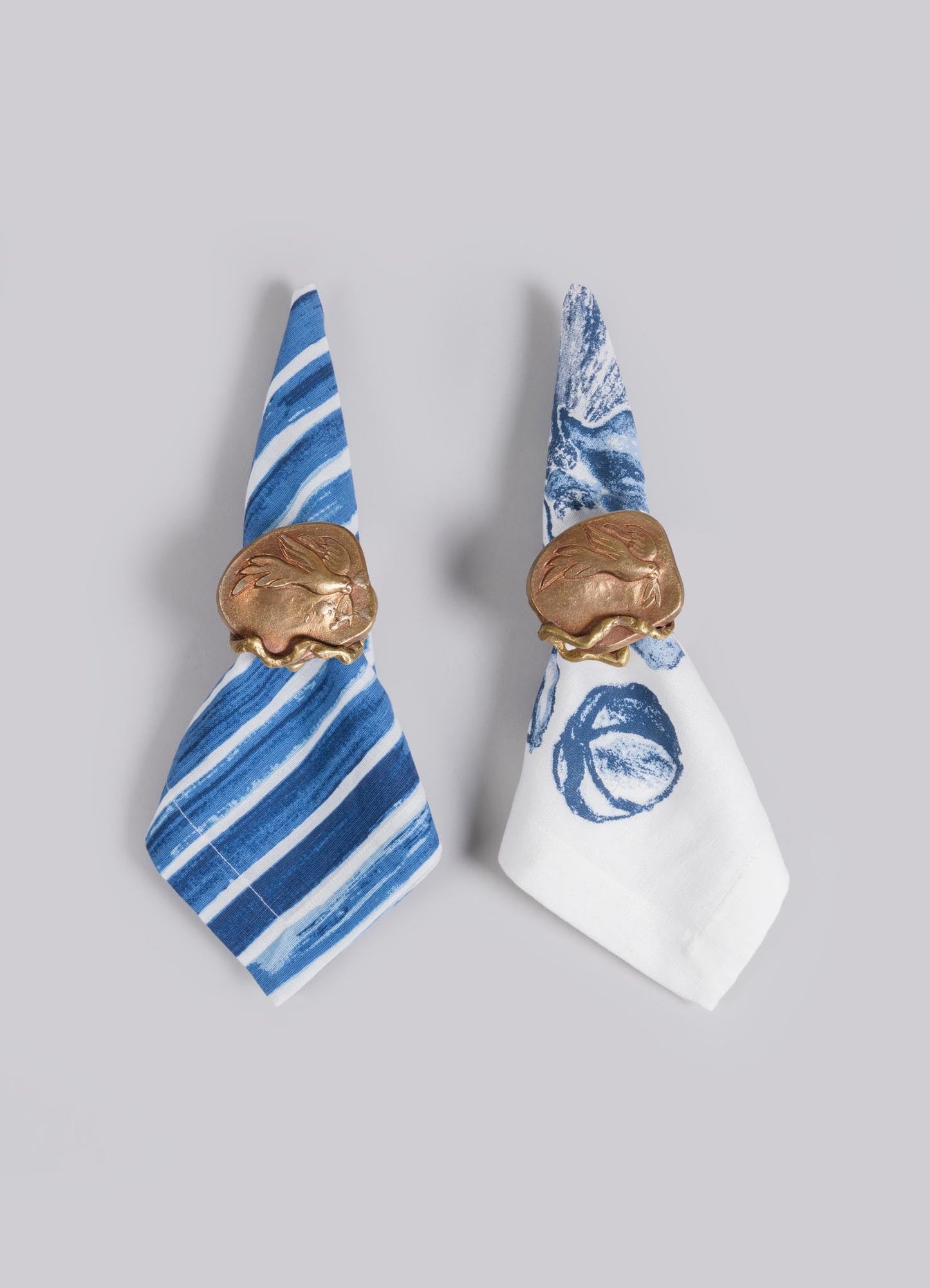 Tree Full Of Parrots Napkin Rings - Set of 2