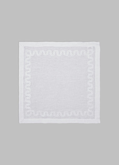 luxury white cloth napkins