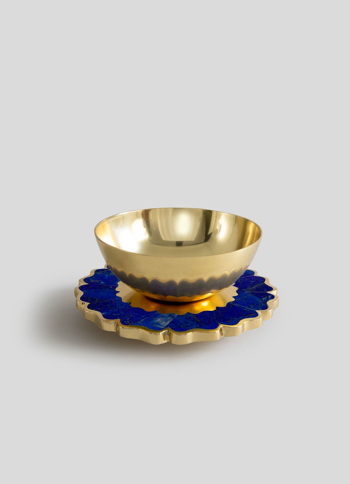 marigold luxury large bowl blue