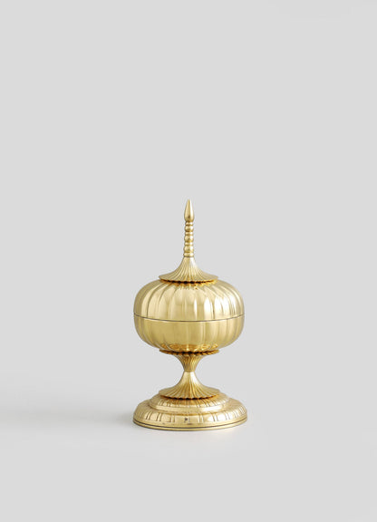 Hawa Mahal Gold Finial Bowl Small