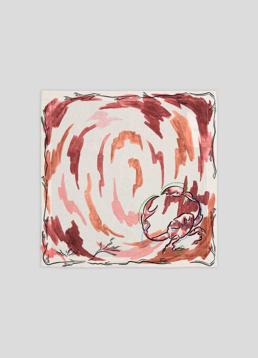 Cancer Red Napkin