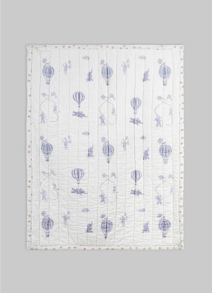 Mela Lavender & Green Quilt