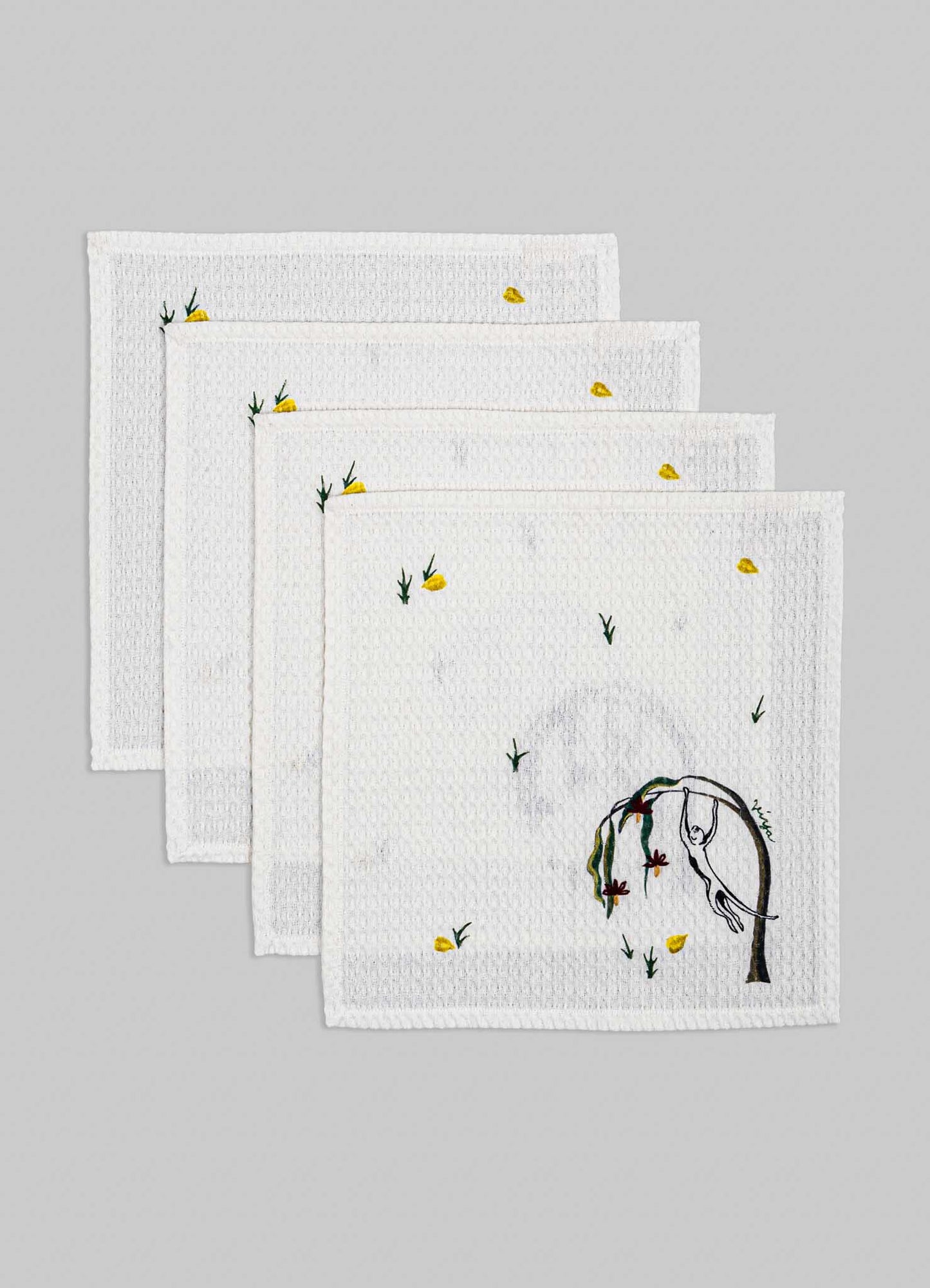 Serviettes à main Majestic Blackbuck - Lot de 2