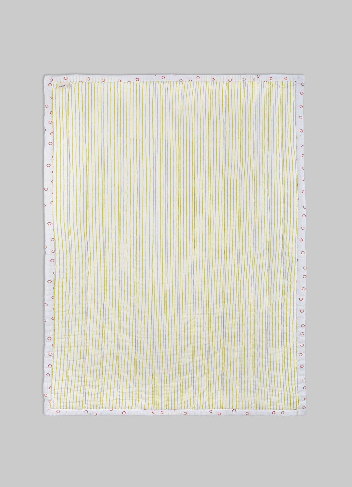Mela Lavender & Green Quilt