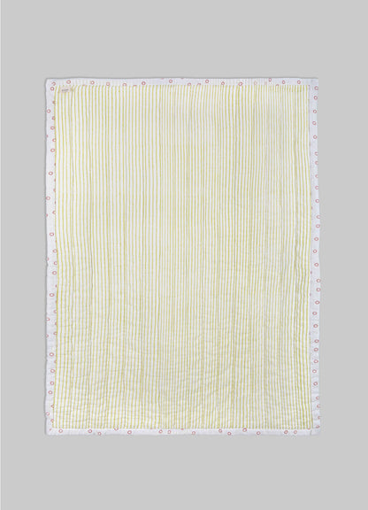 Mela Lavender & Green Quilt