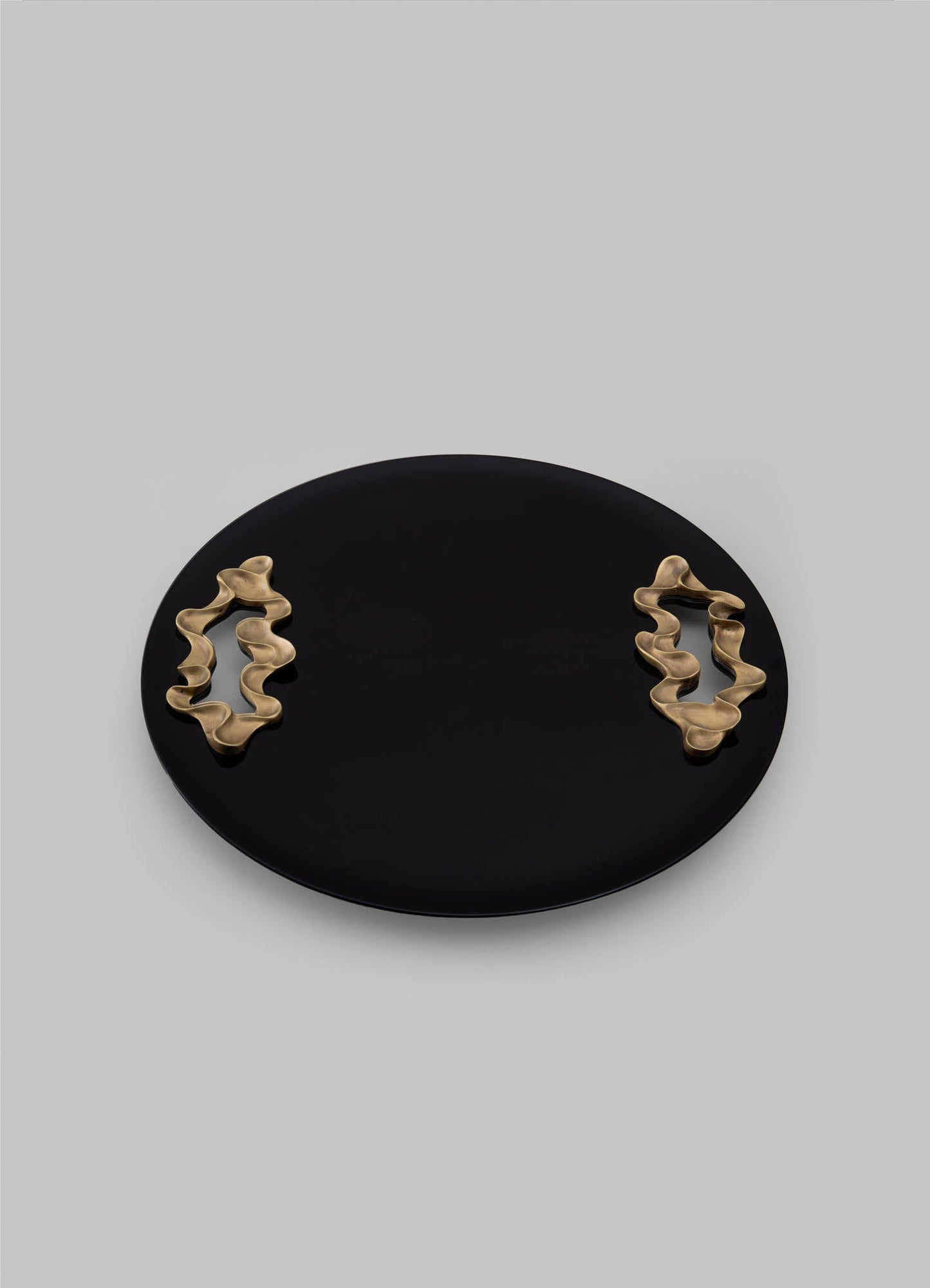 Saffron Black Tray Small