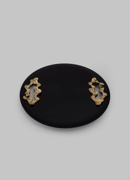 Saffron Black Tray Small