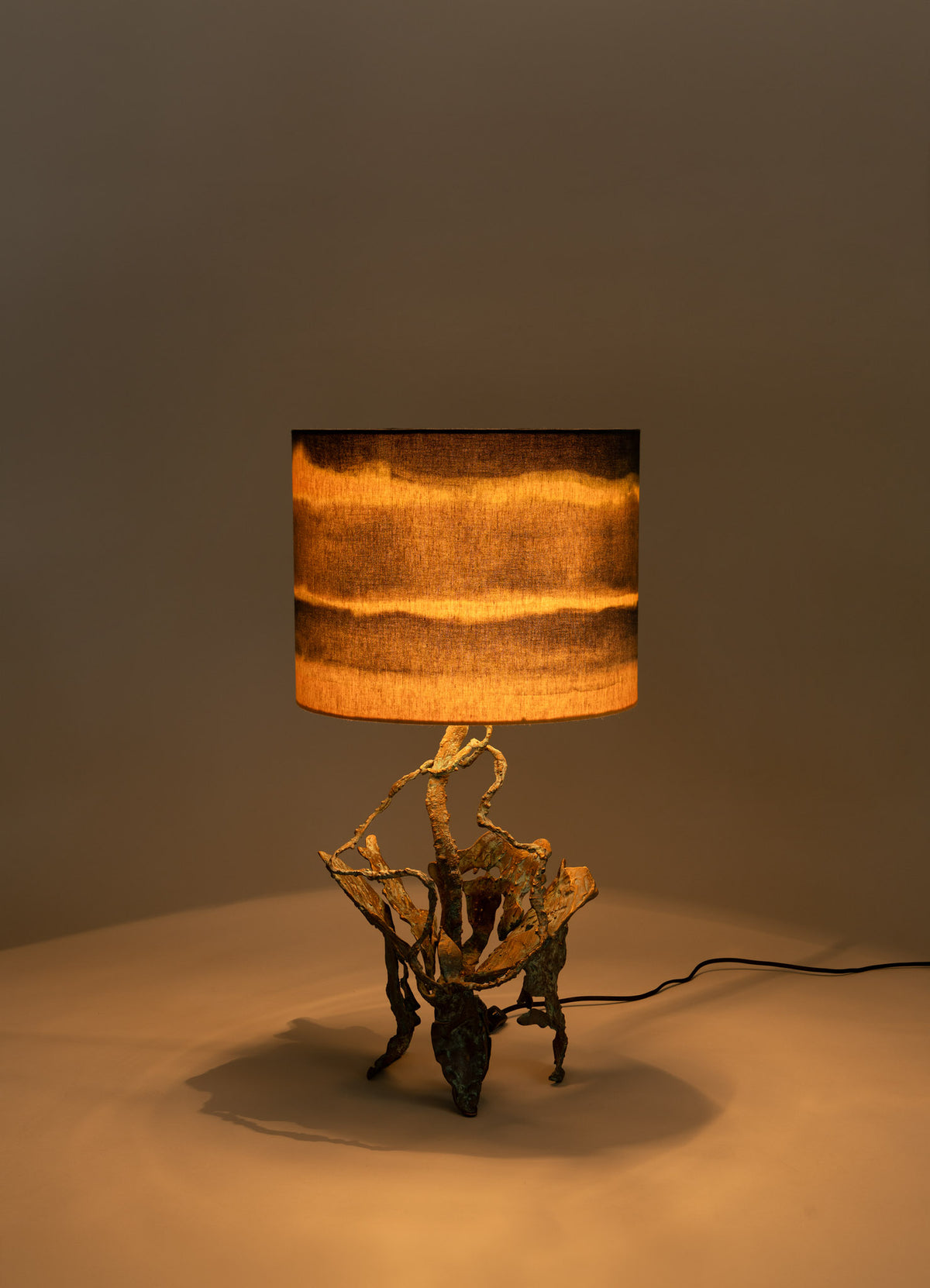 Handcrafted Brass Table Lamp