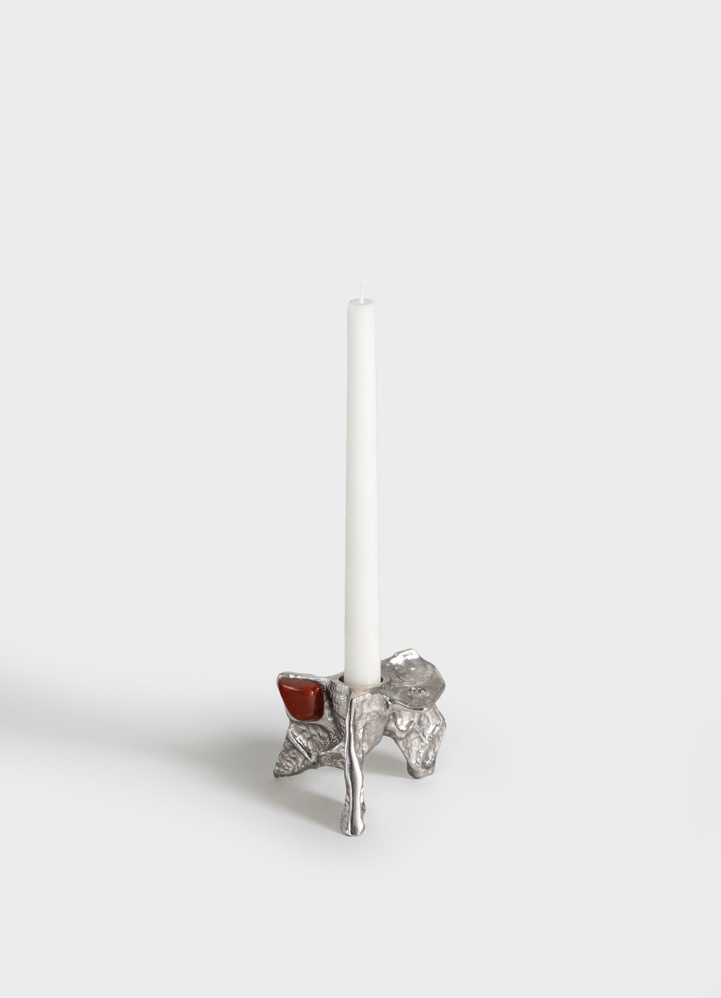 Tutti Frutti Nickel Candle Stand Small