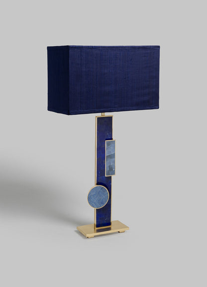 Plaza Blue Table Lamp B