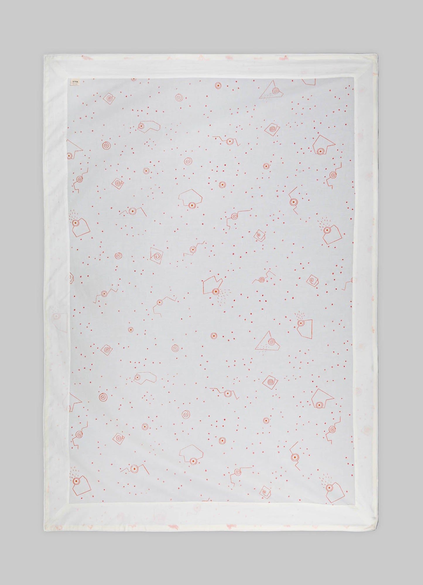 Elephant & Hare Coral Flat Sheet