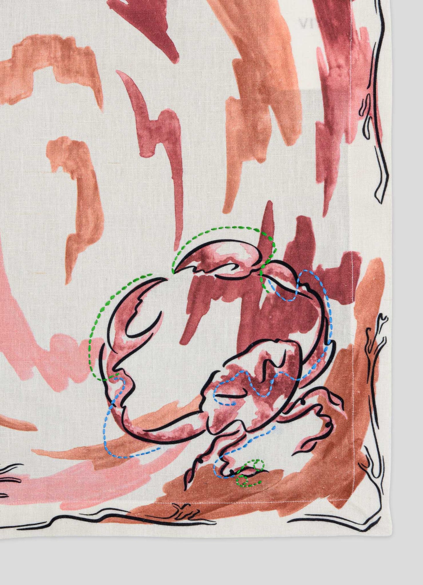 Cancer Red Napkin