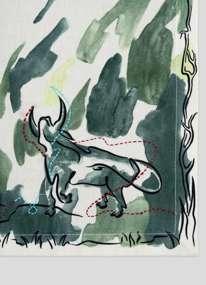 Taurus Green Napkin