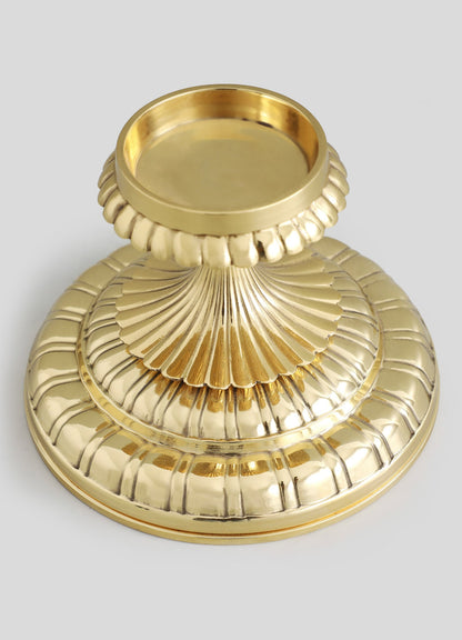 Rambagh Gold Candle Stand Mini