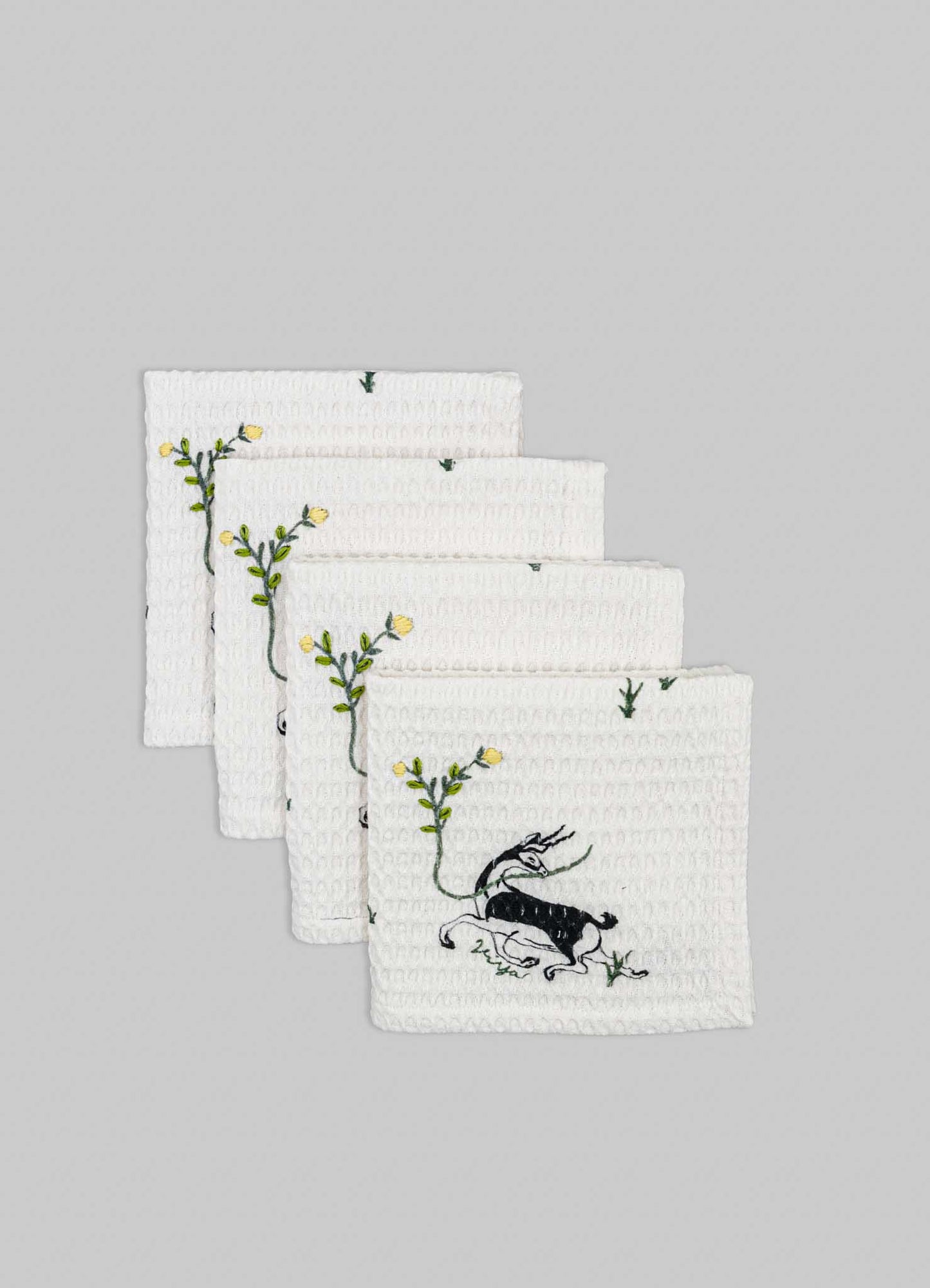 Serviettes à main Majestic Blackbuck - Lot de 2