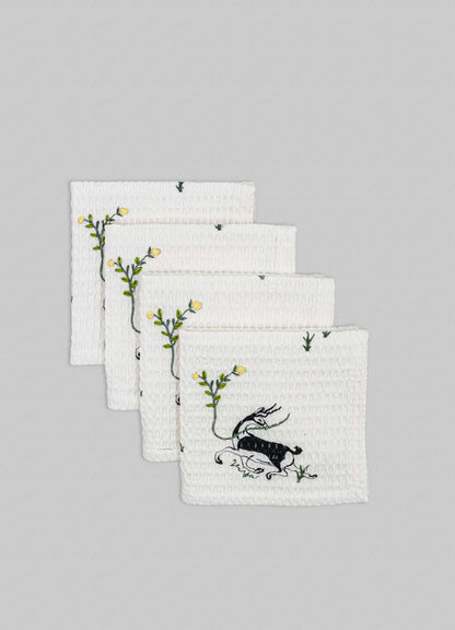 Serviettes à main Majestic Blackbuck - Lot de 2