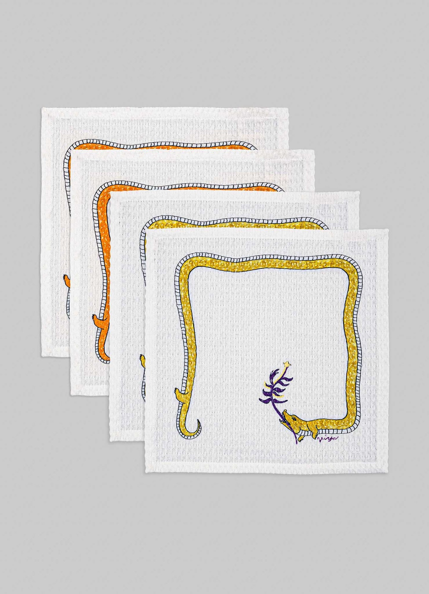 Serviettes à main Majestic Blackbuck - Lot de 2