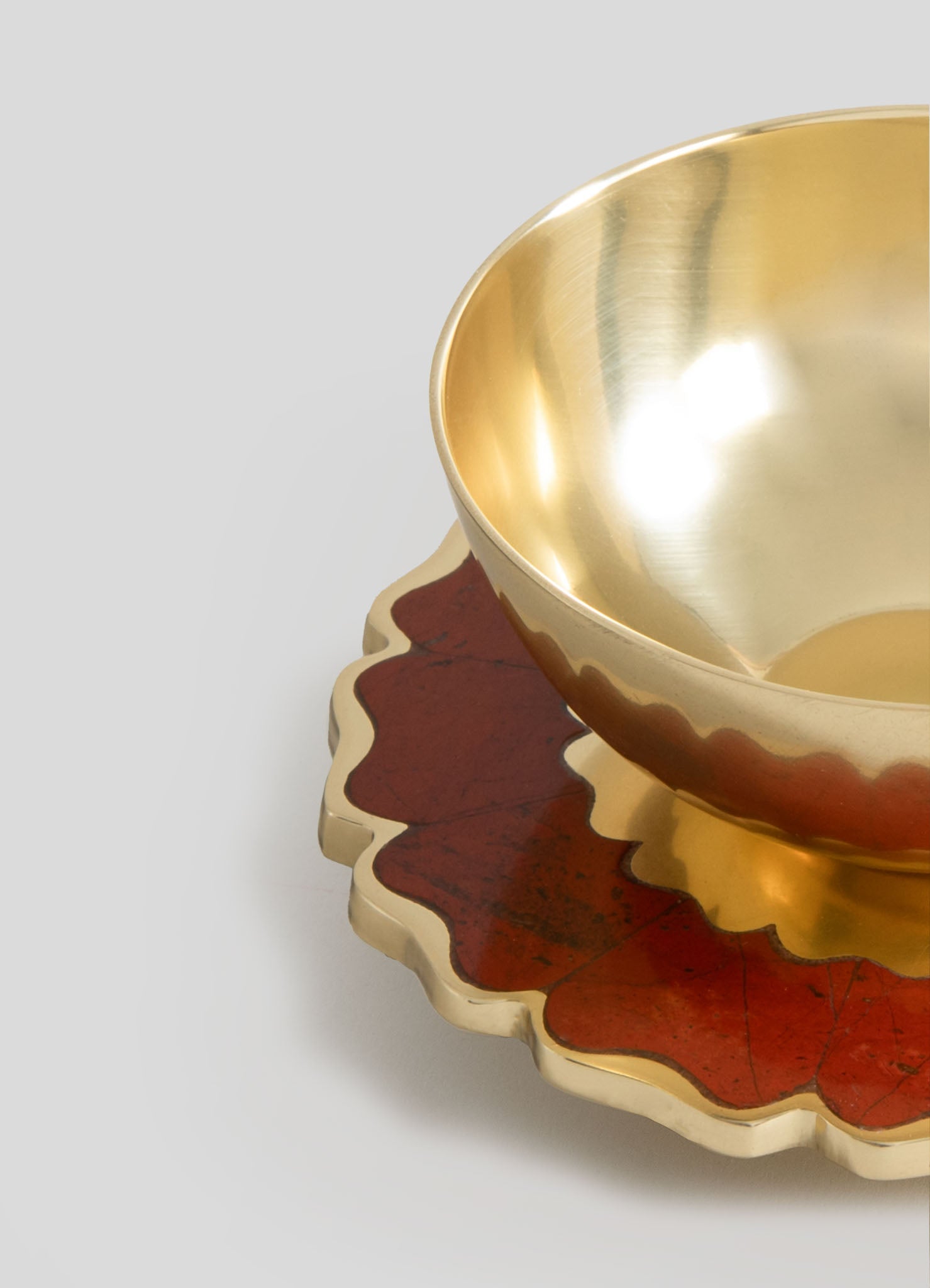 mystical marigold luxury small bowl red