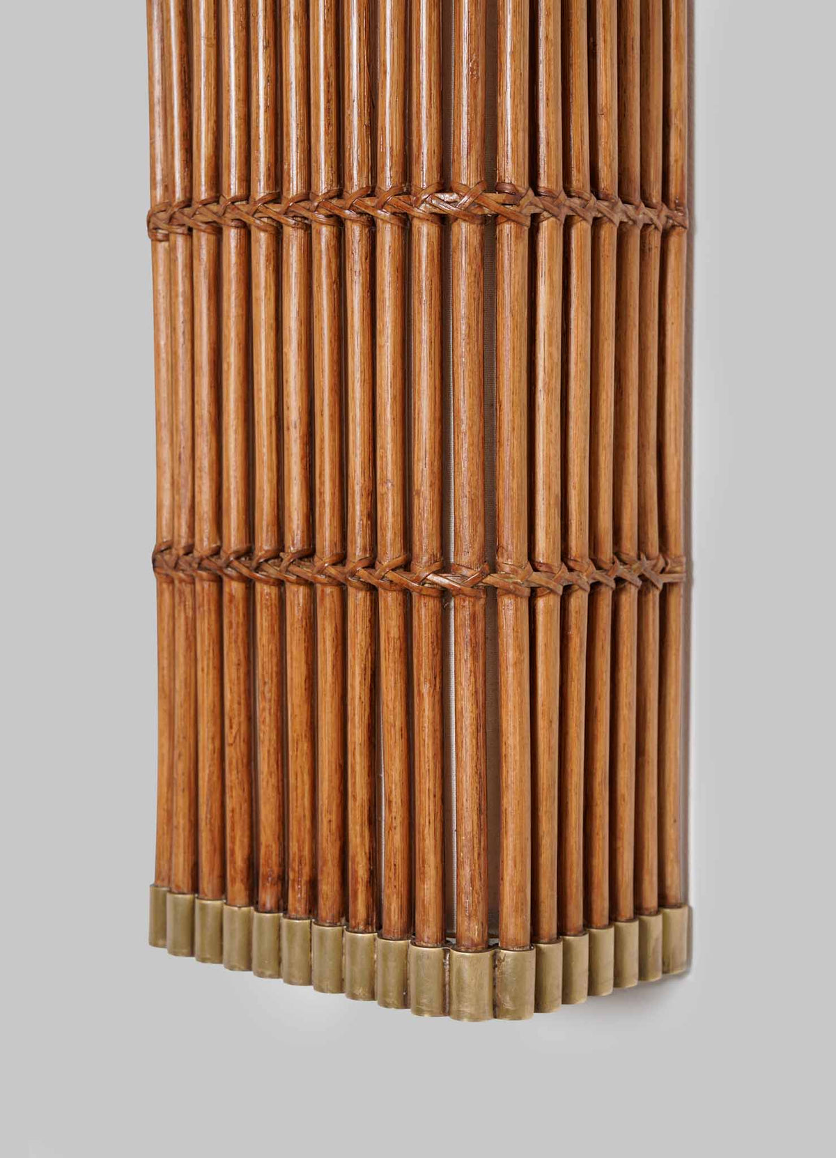 Natural Cane Wall Lamp