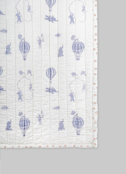 Mela Lavender & Green Quilt