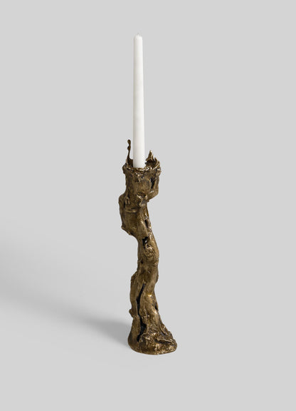 handmade luxury small candlestick holders viya brass