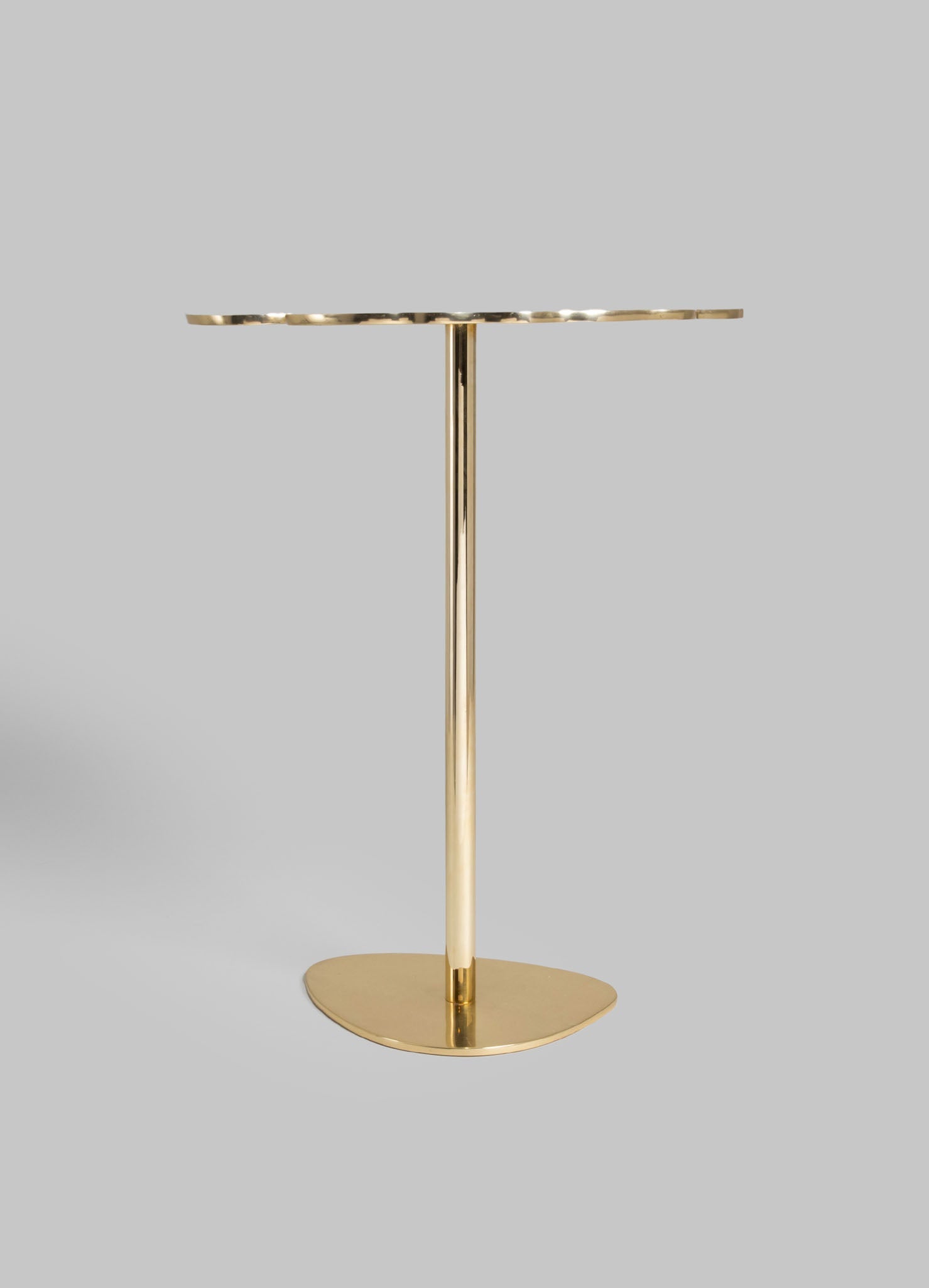 Antique Brass Side Table