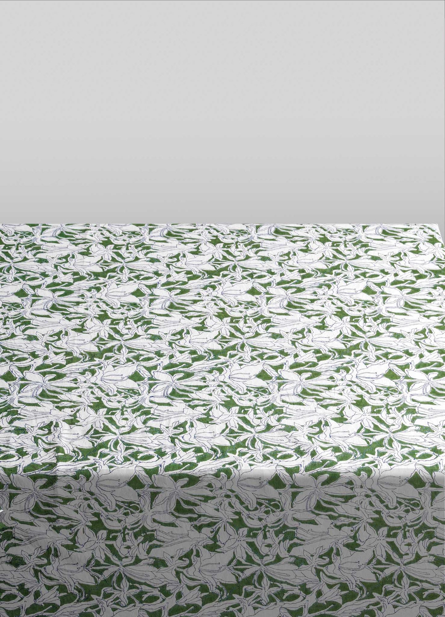 Mantel Verde Ramo de Primavera