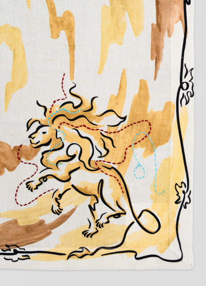 Leo Yellow Napkin