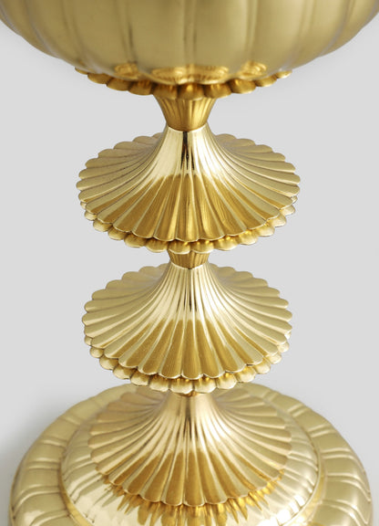 Hawa Mahal Gold Finial Bowl Large