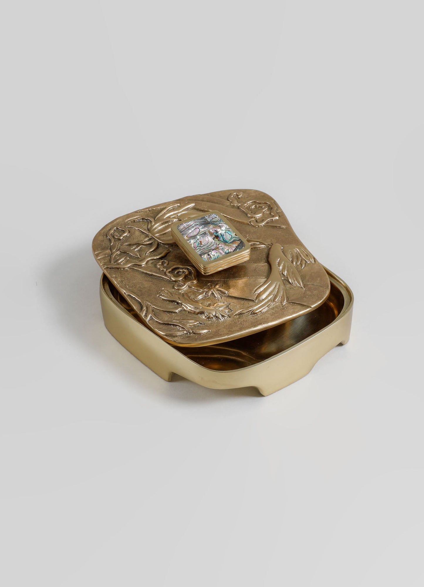 parrot luxury trinket box viya