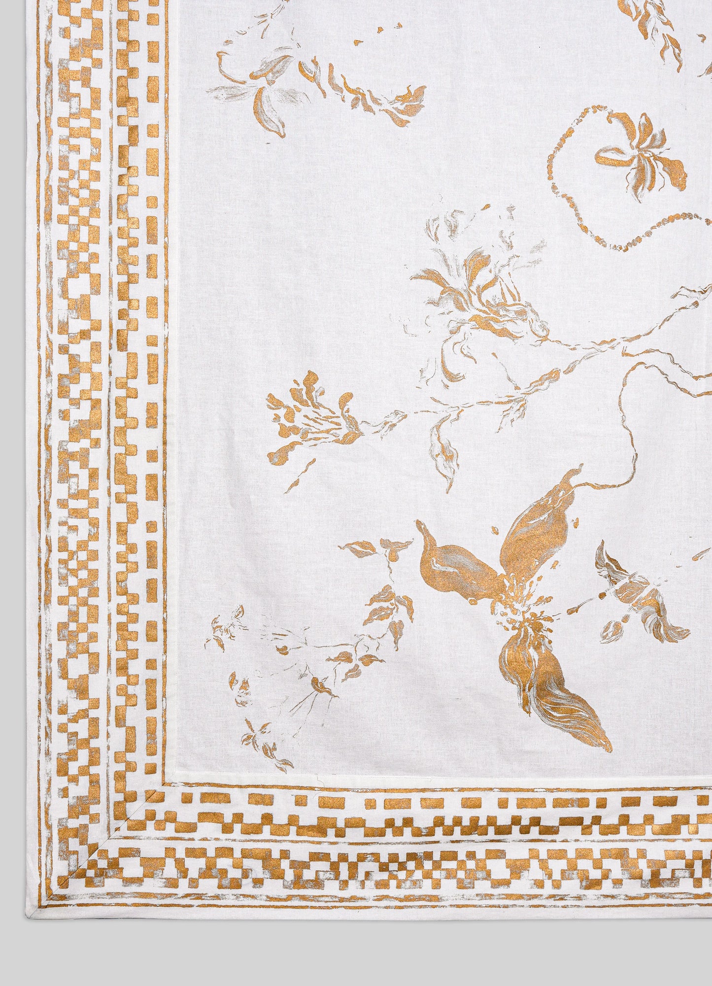 Blossom Gold Table Cloth