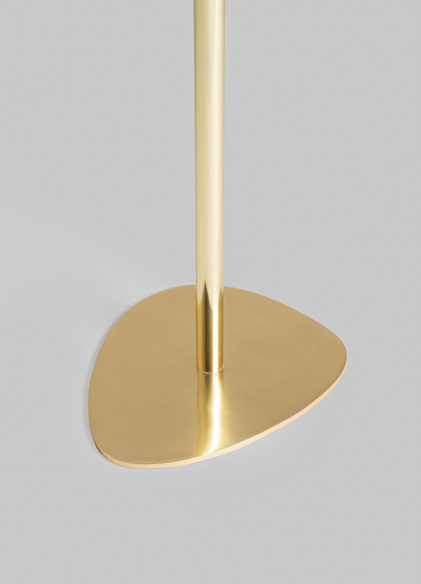 Brass Finish side table