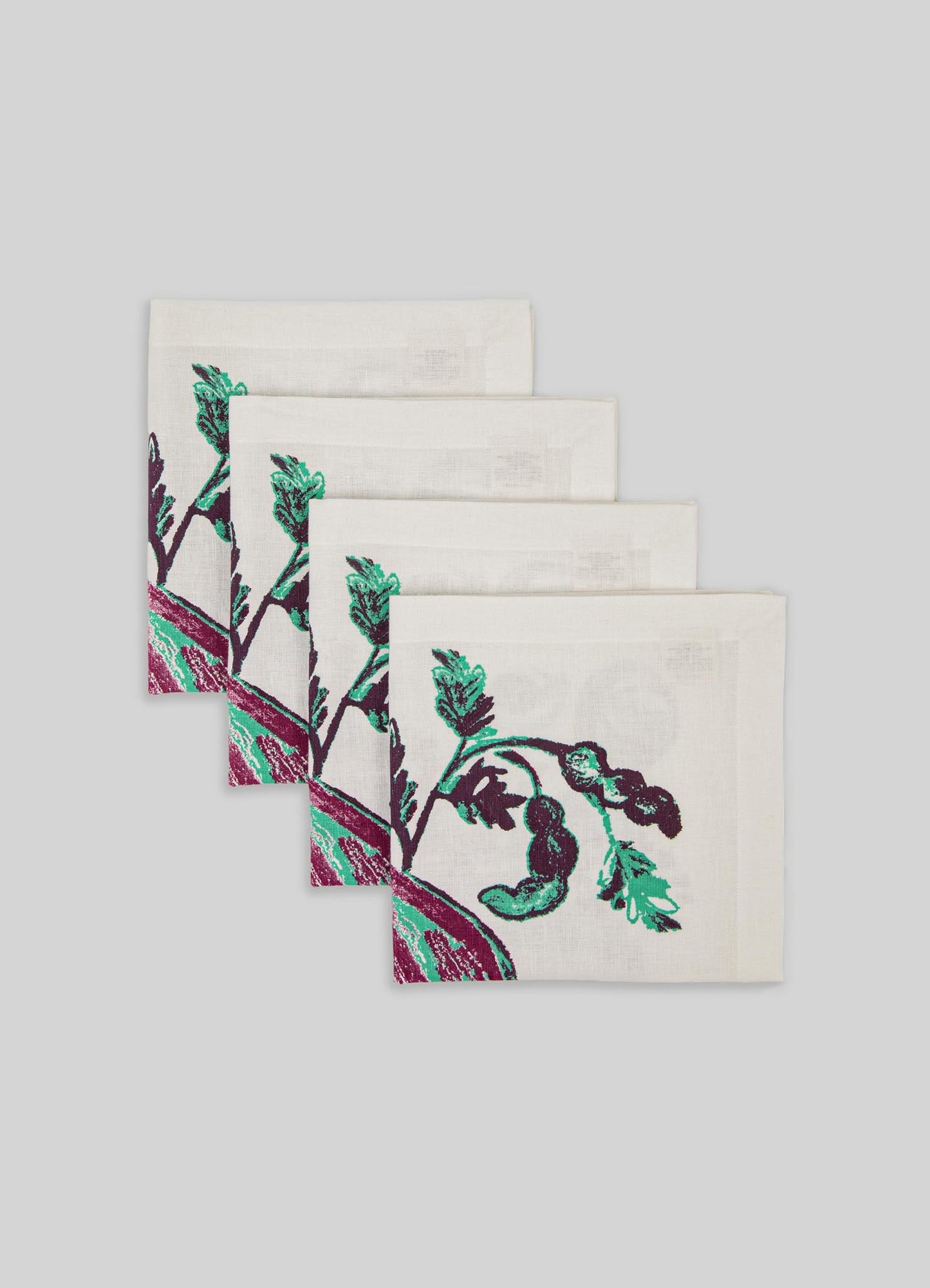 Coconut Multicolour Napkins - Set of 4