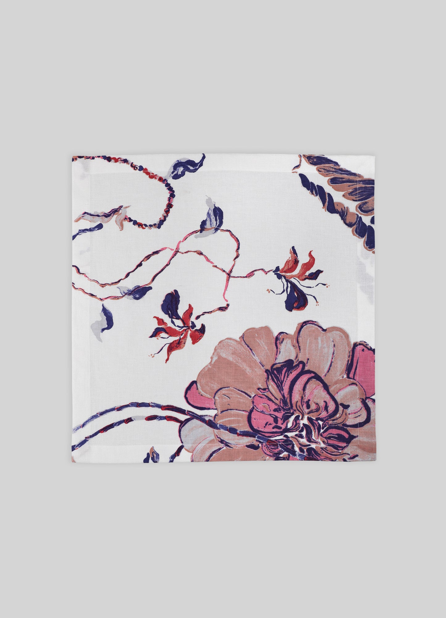 Tovaglioli Rosa Fioritura - Set da 4