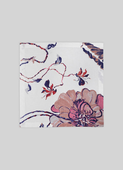 Tovaglioli Rosa Fioritura - Set da 4