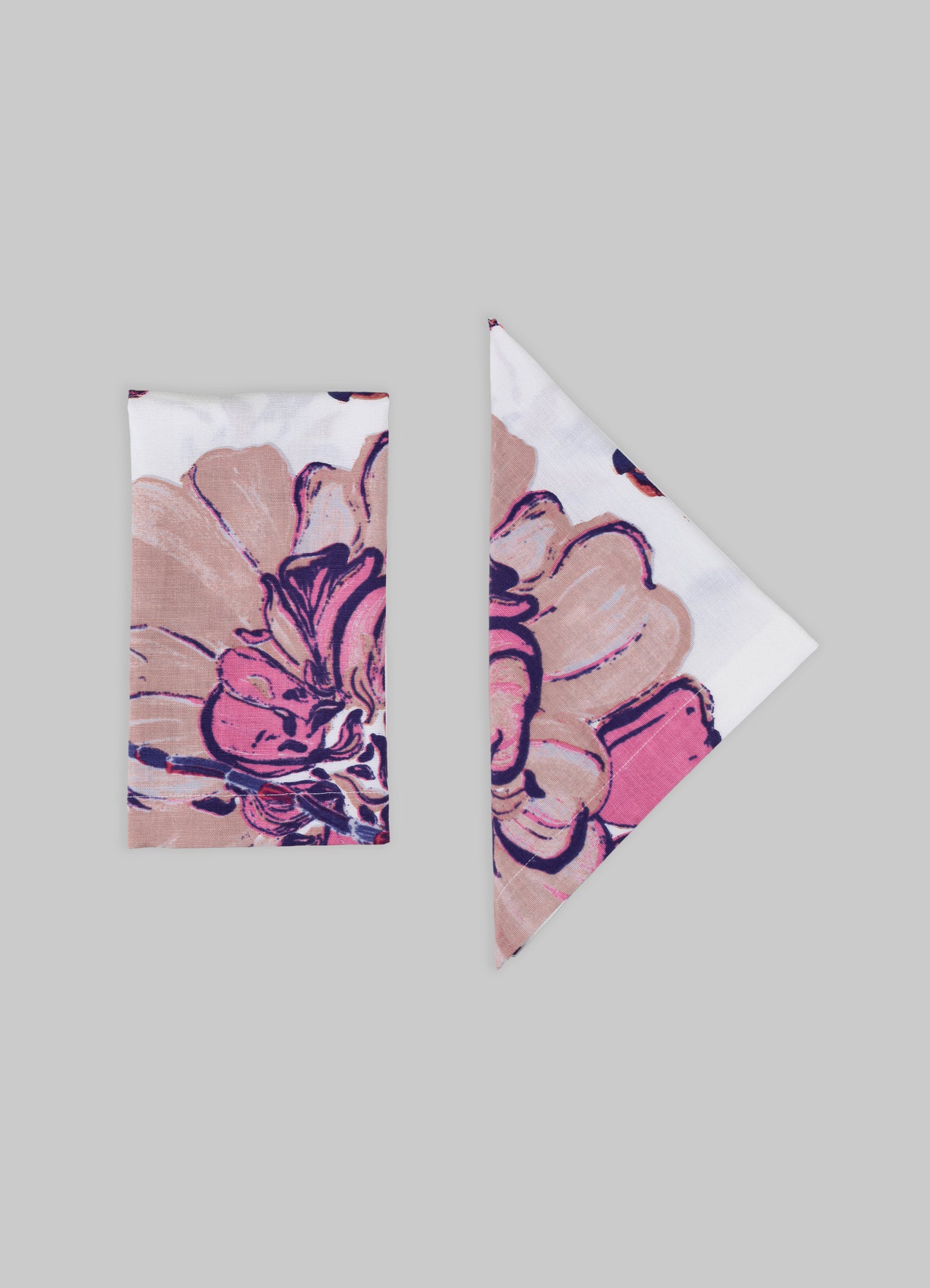 Tovaglioli Rosa Fioritura - Set da 4