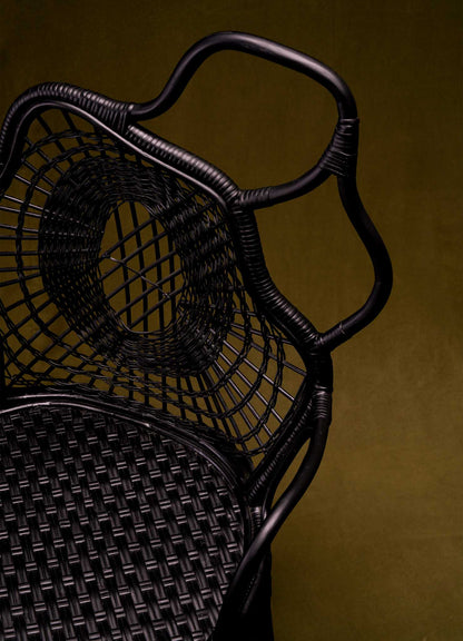 Chakra Black Chair Small