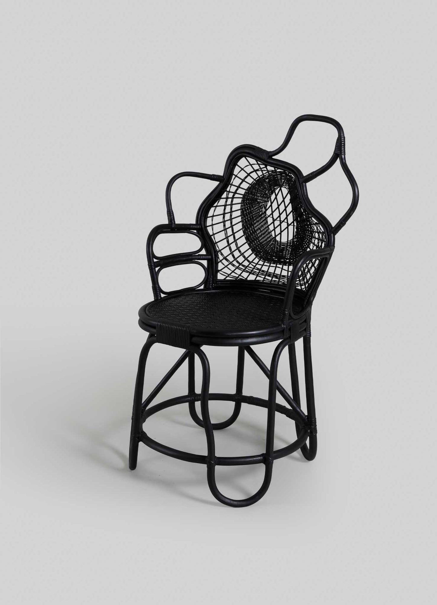 Chakra Black Chair Small