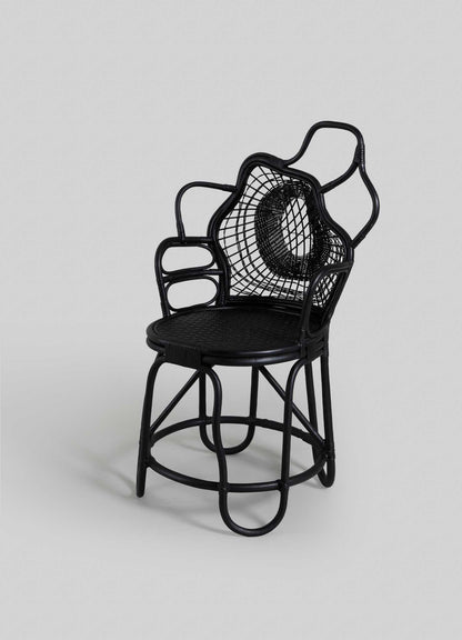 Chakra Black Chair Small