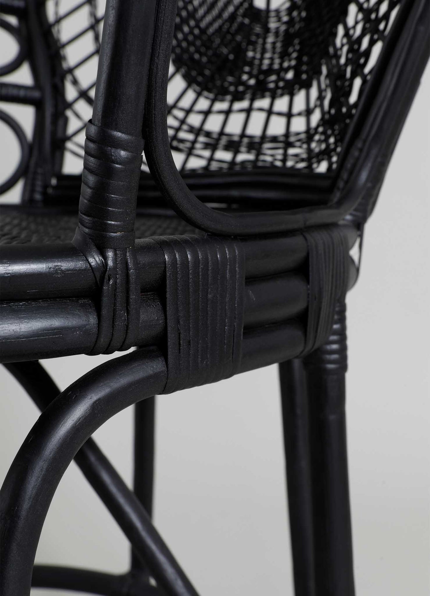 Chakra Black Chair Small