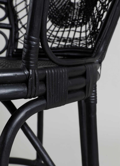 Chakra Black Chair Small