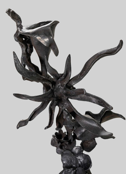 Soporte para vela forjado mediano