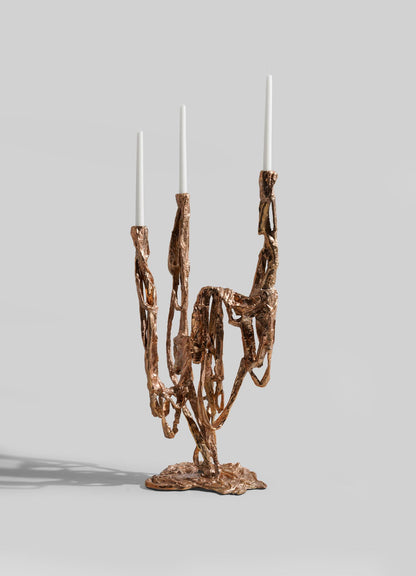 Soporte para vela forjado mediano