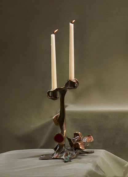 Glory Lily Candle Holder Small