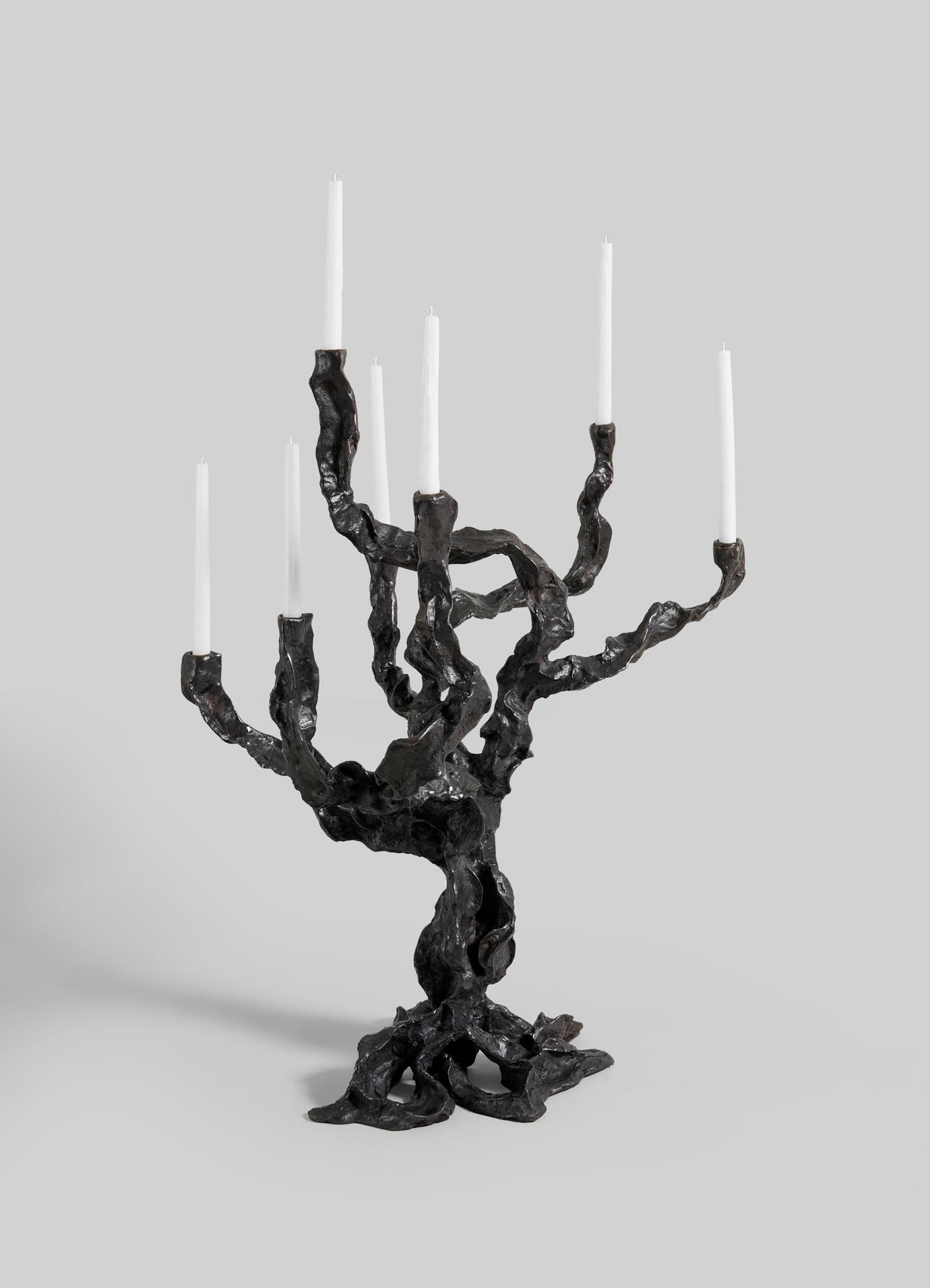 Soporte para vela forjado mediano