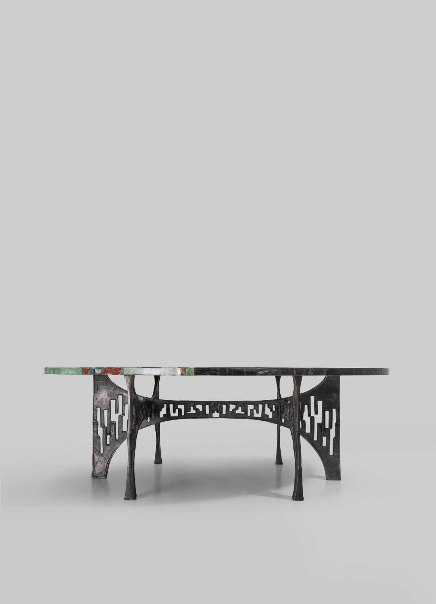 Viya luxury coffee table bronze nishant