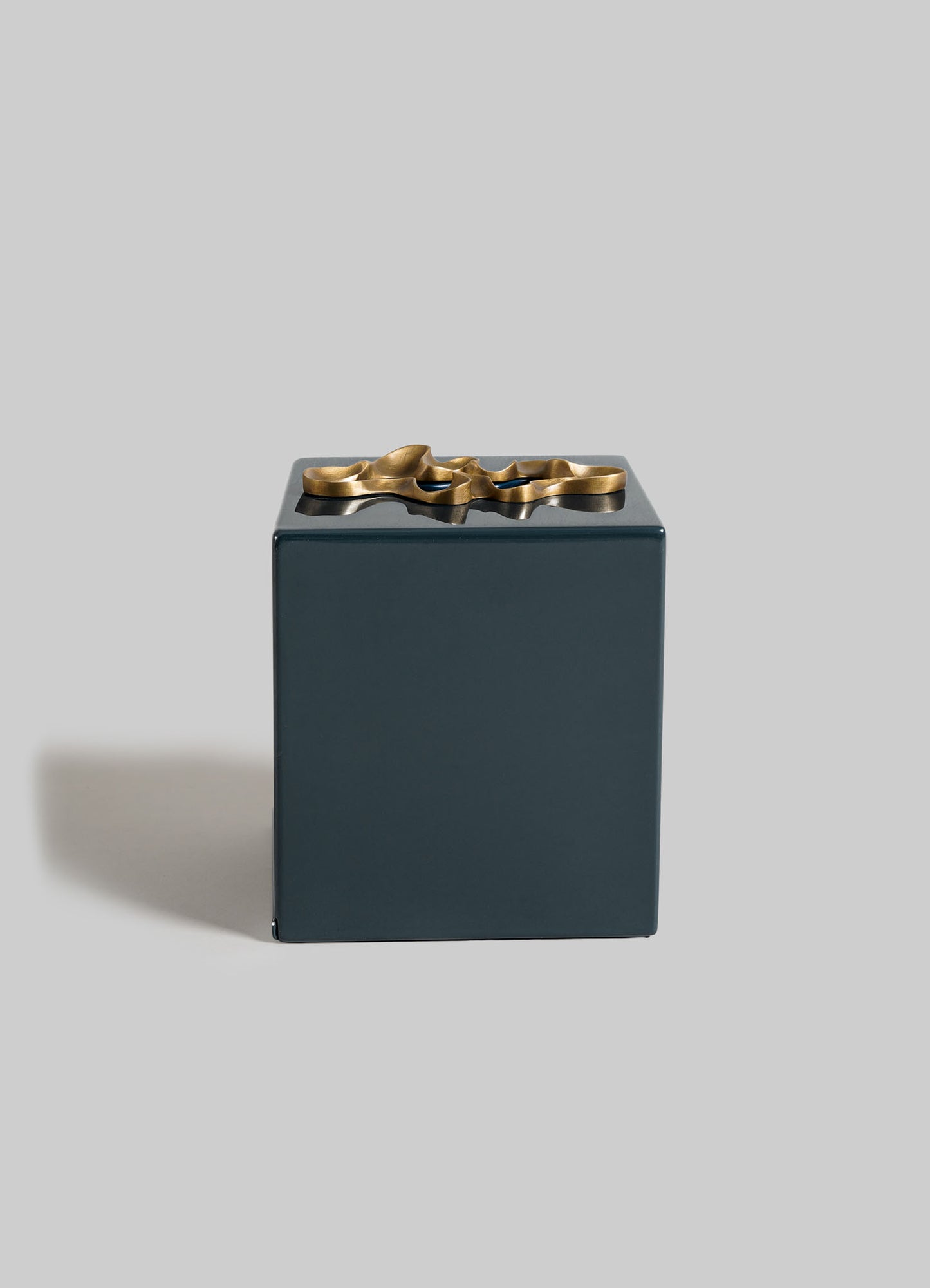 Caja de pañuelos de azafrán grande